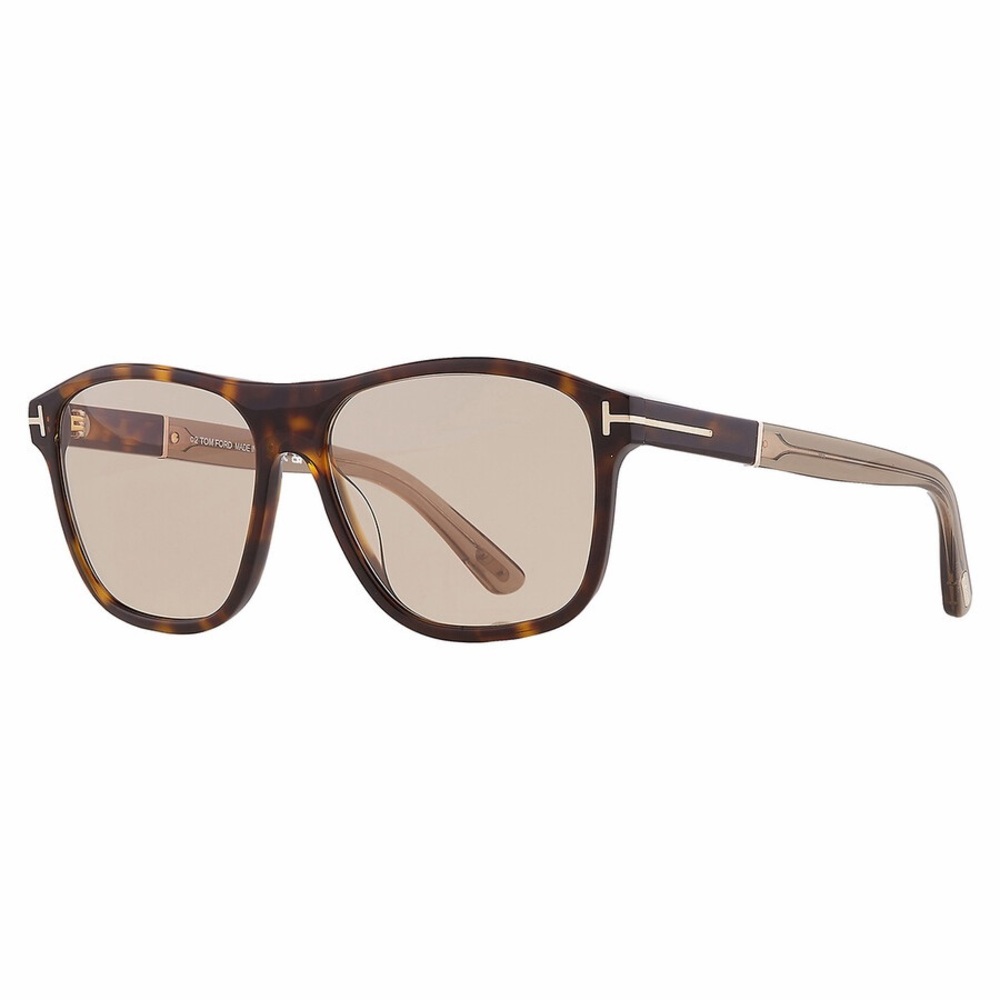 New! Tom Ford Frances FT1081 52E Brown Tortoise Sunglasses, Authentic